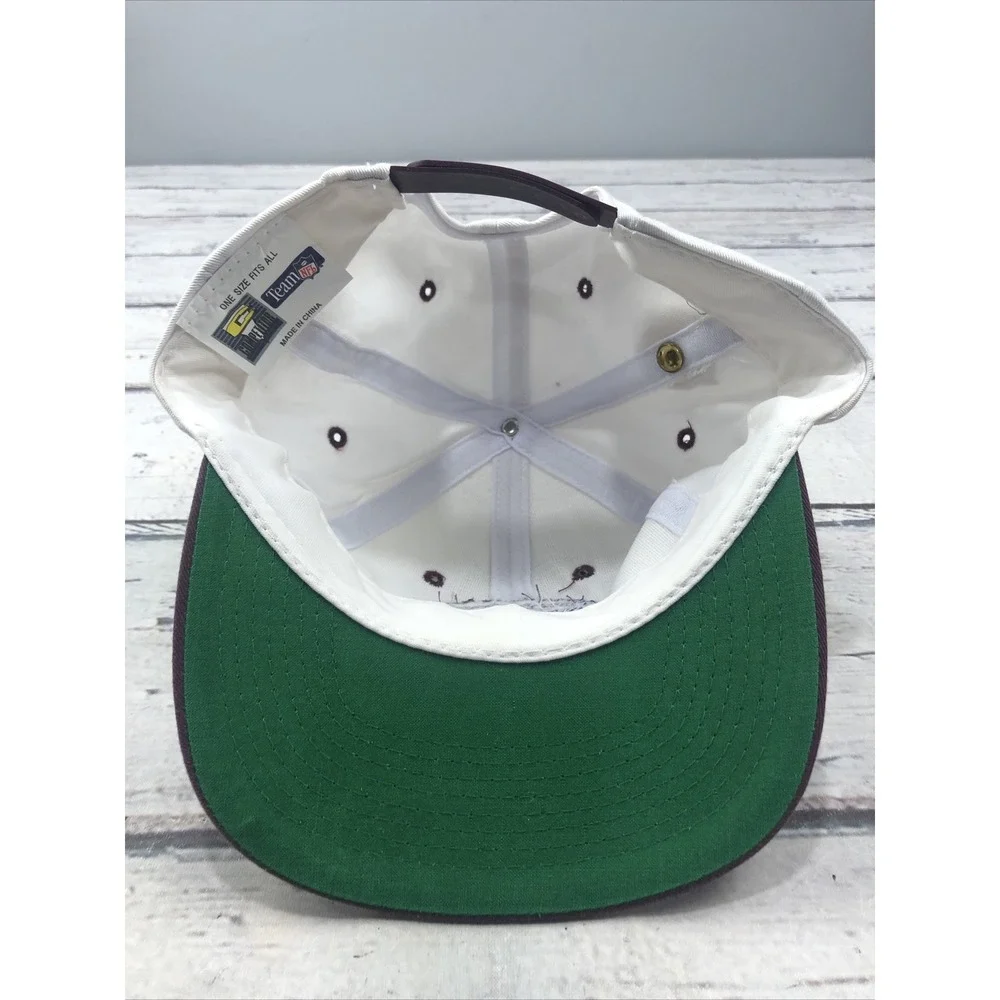 Vintage 1994 The Game Super Bowl XXVIII Snapback Hat Georgia Dome Atlanta White
